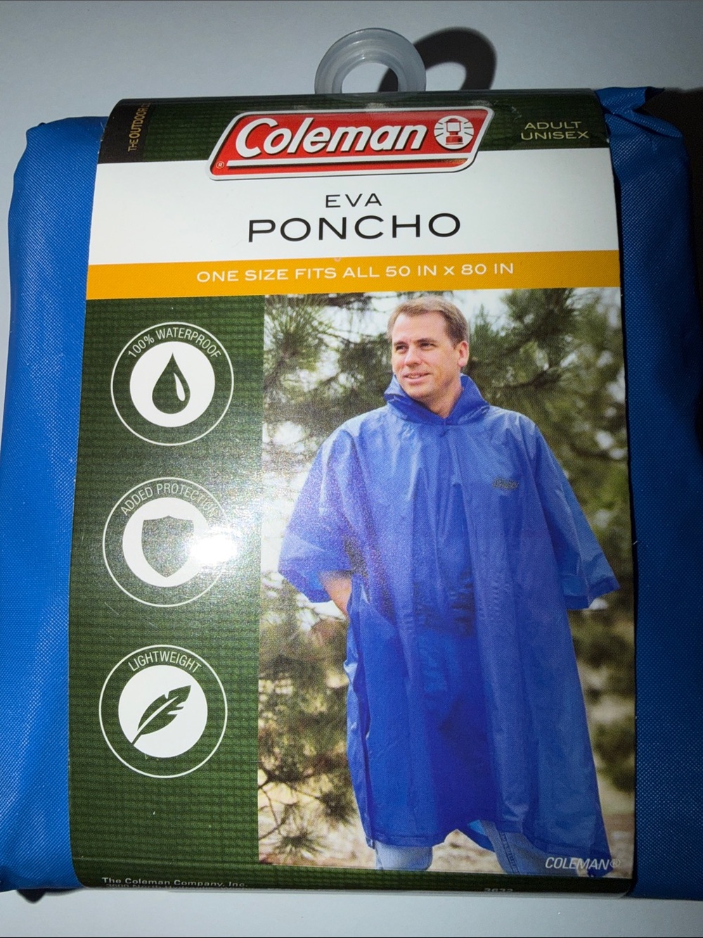 Coleman eva poncho